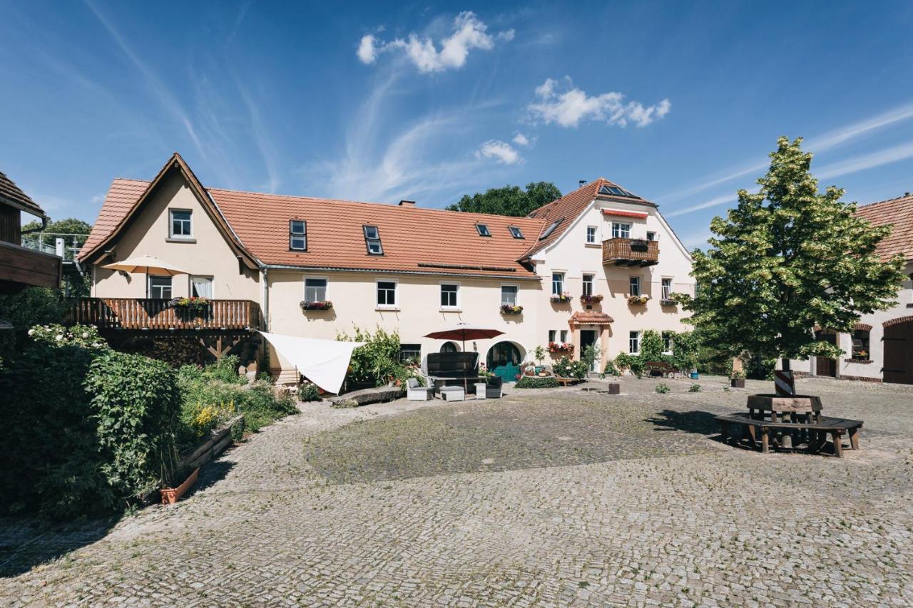 Littehof - Ferienwohnungen In Der Oberlausitz Löbau Exterior foto